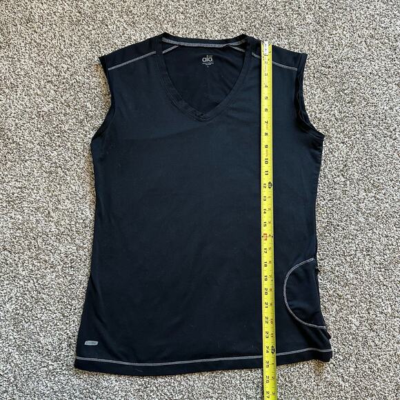 Alo black sleeveless tank top size L - Picture 8 of 10